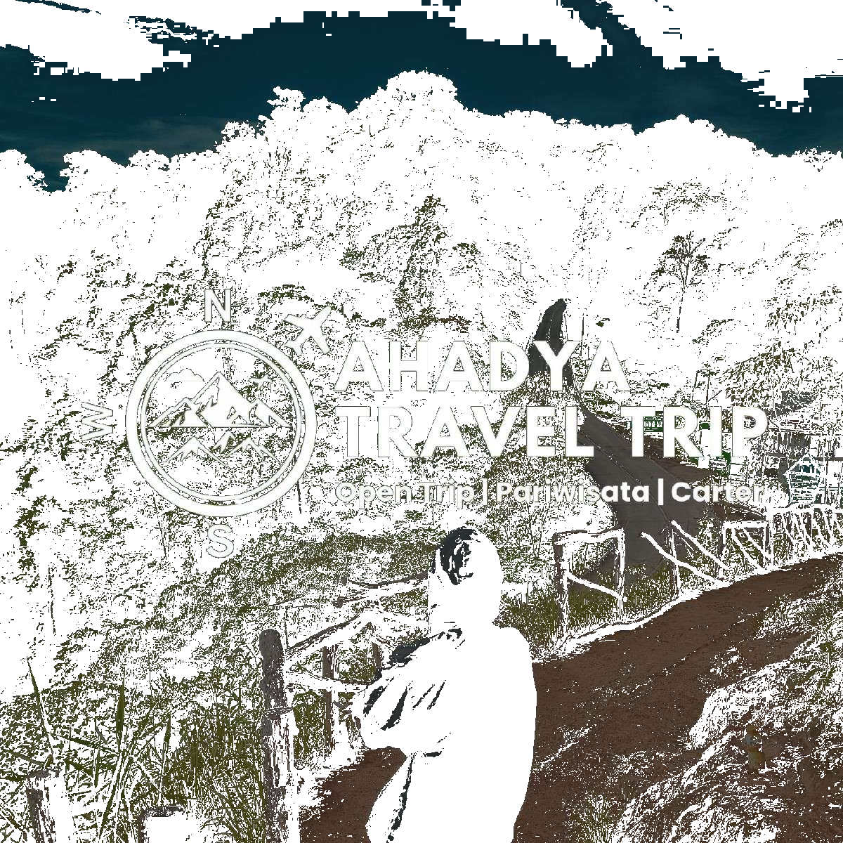 Ahadya Travel Trip Logo